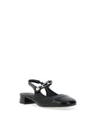Zen Collection Chain Sling Back Shoes, Black