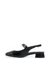 Zen Collection Chain Sling Back Shoes, Black