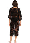 Pastunette Beach Poncho Cover Up, Black