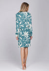 Pastunette Nodic Leaf Long Sleeve Nightdress, Green