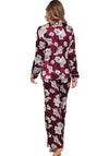 Pastunette Burgundy Dream Pyjama Set, Wine