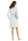 Pastunette Long Sleeve Fleece Polka Dot Dressing Gown, Original