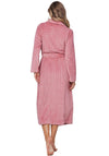 Pastunette Rose Stream Long Sleeve Dressing Gown, Pink