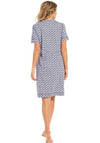 Pastunette Shell Short Sleeve Nightdress, Navy