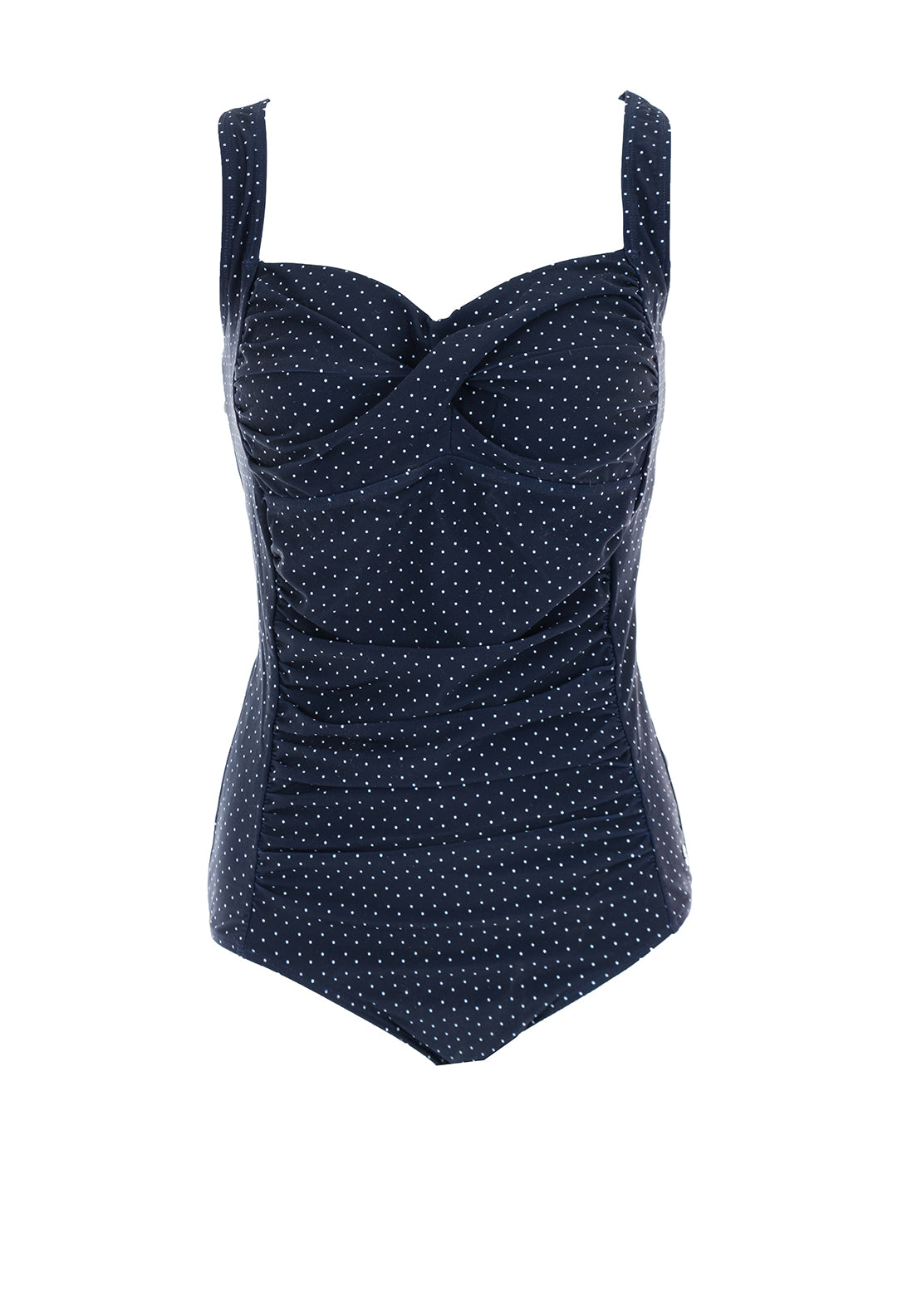 Pastunette Beach Polka Dot Swimsuit, Navy