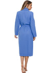 Pastunette Waffle Knit Dressing Gown, Blue