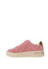 Patrizio Como Atri Faux Suede Side Zip Platform Trainers, Pink