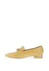 Patrizio Como Campora Patent Sling Back Heeled Shoes, Butter