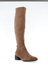 Patrizio Como Emmetton Heeled Knee High Boots, Beige