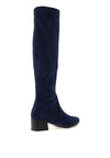 Patrizio Como Emmetton Heeled Knee High Boots, Navy