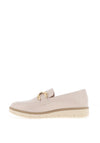 Patrizio Como Menfi Patent Loafers, Beige