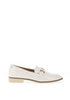 Patrizio Como Pertosa Patent Loafers, White