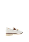 Patrizio Como Pertosa Patent Loafers, White