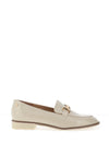 Patrizio Como Pertosa Patent Loafers, Cream
