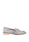 Patrizio Como Pertosa Metallic Loafers, Scratch