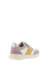 Patrizio Como Cori Eboli Faux Leather Laced Trainers, Multi