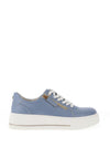 Patrizio Como Ravenna Platform Trainers, Blue Stella