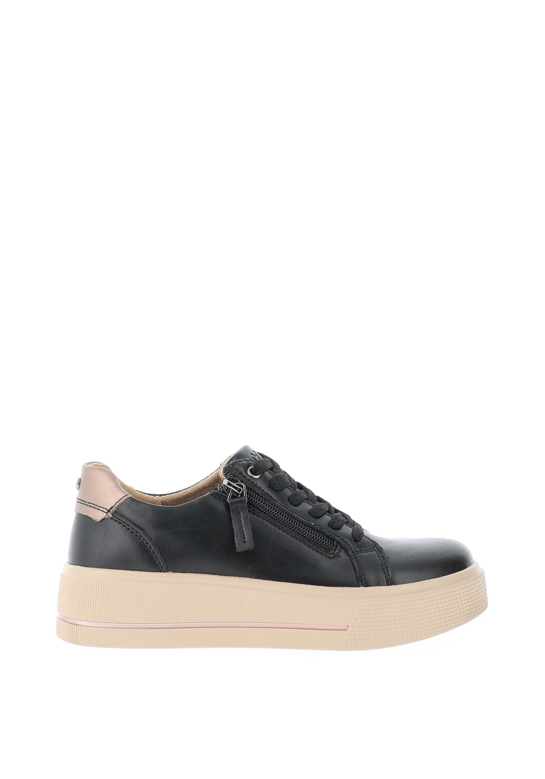 Patrizio Como Ravenna Platform Trainers, Black