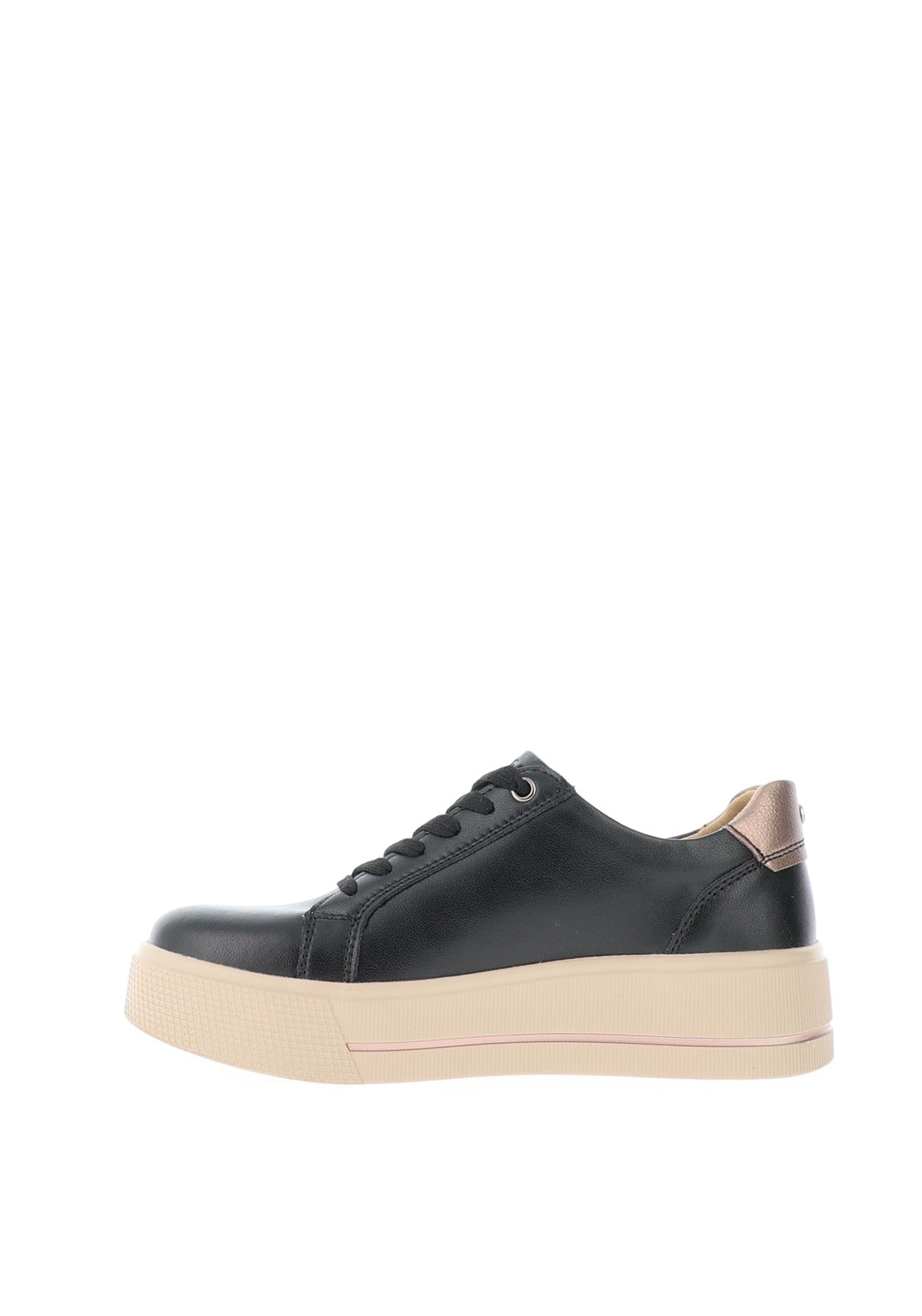 Patrizio Como Ravenna Platform Trainers, Black