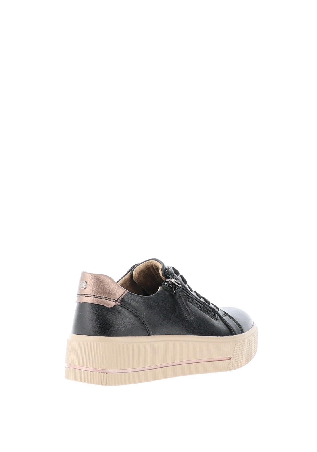 Patrizio Como Ravenna Platform Trainers, Black