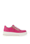 Patrizio Como Ravenna Platform Trainers, Fuchsia