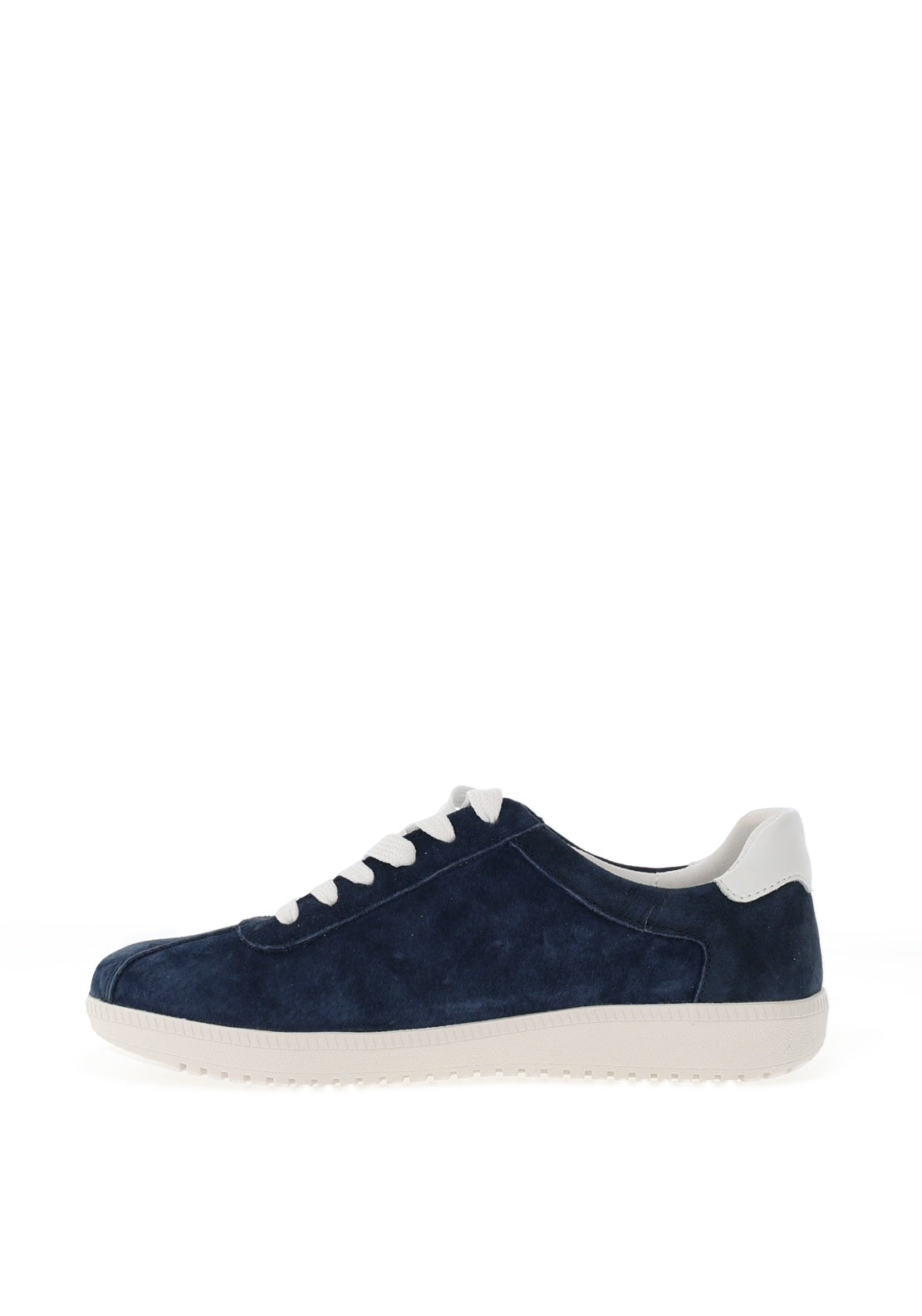 Patrizio Como Termo Suede Leather Trainers, Marine