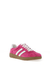 Patrizio Como Termo Suede Leather Trainers, Rose Pink Jazz