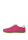 Patrizio Como Termo Suede Leather Trainers, Rose Pink Jazz