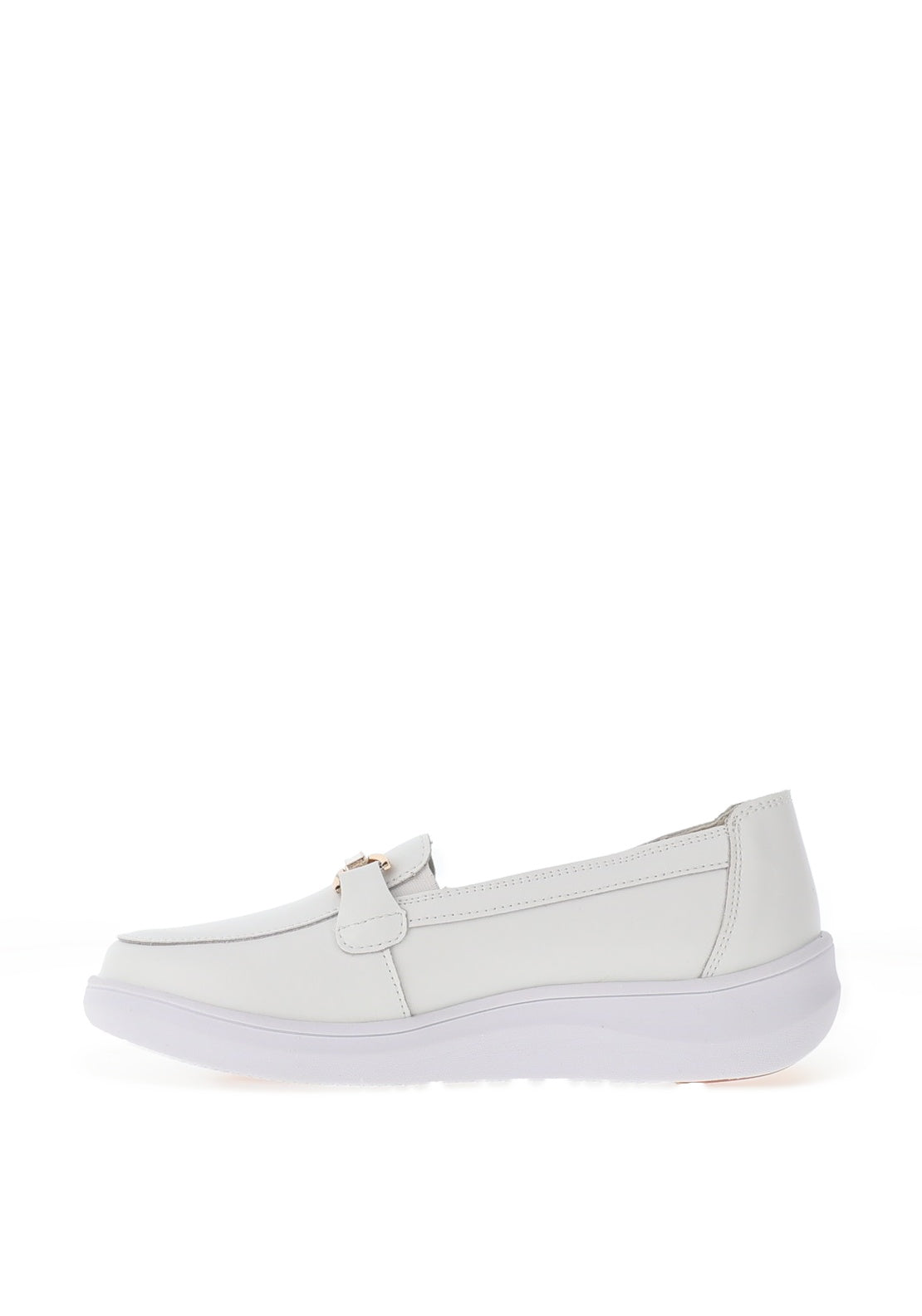 Patrizio Como Vinchio Leather Loafer, White