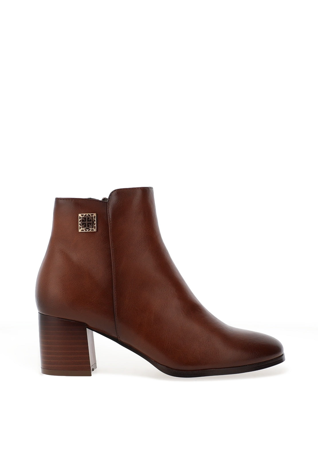 Patrizio Como Burunzo Heeled Ankle Boots, Tan