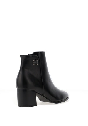 Patrizio Como Burunzo Heeled Ankle Boots, Black