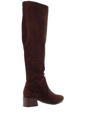 Patrizio Como Emmetton Heeled Knee High Boots, Brown