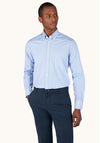 Paul & Shark Thin Stripe Oxford Shirt, Blue & White