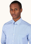 Paul & Shark Thin Stripe Oxford Shirt, Blue & White