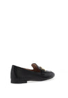 Paul Green Leather Loafers, Black