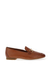 Paul Green Leather Loafers, Tan