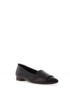 Paul Green Smooth Nappa Leather Pointed Ballet Pumps, Dark Brown