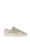 Paul Green Metallic Side Zip Trainers, Metallic Mineral