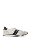 Paul Green Leather Monochrome Trainers, White & Black