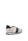 Paul Green Leather Monochrome Trainers, White & Black