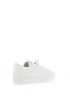Paul Green Suede Leather Pearl Trainers, White