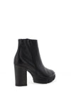 Paul Green Suede Heeled Ankle Boots, Black