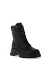 Paul Green Shimmering Lace Up Boots, Black