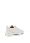 Paul Green Leather Elasticated Lace Trainers, White