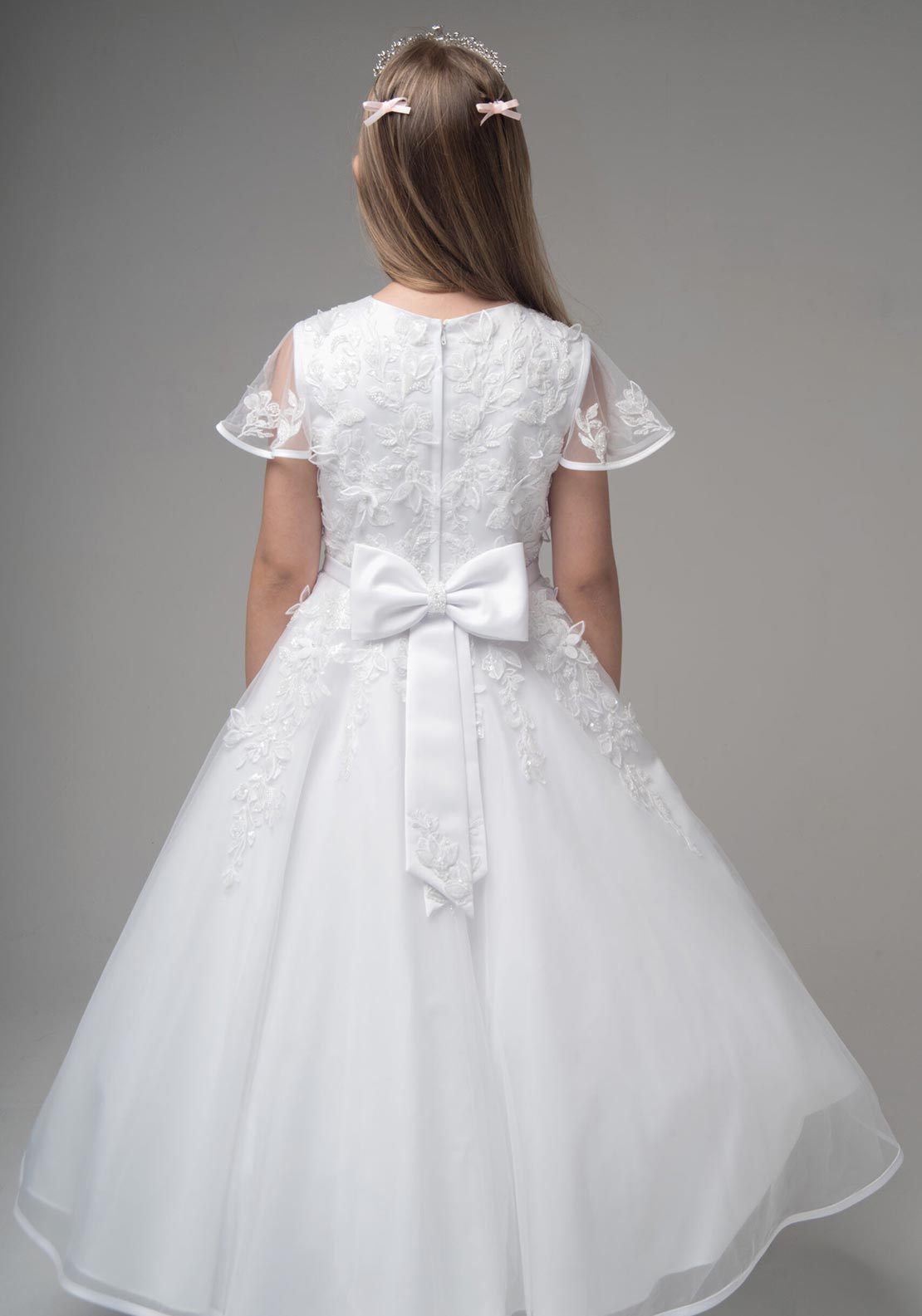 Paula’s Communion PJ64 Communion Dress, White