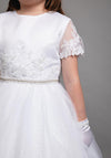 Paulas Communion PJ66 Communion Dress, White