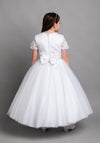 Paulas Communion PJ66 Communion Dress, White