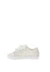 Paula’s Communion Glitter Trainer, White
