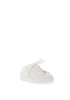 Paula’s Communion Lace and Pearl Trainer, White