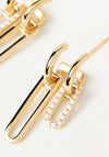PDPAOLA Nexa Earrings, Gold